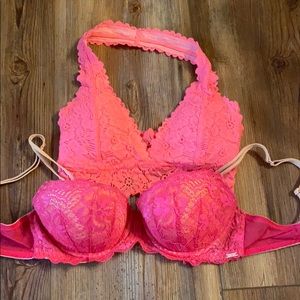 Victoria’s Secret Date Night Bra and Aero Bandeau